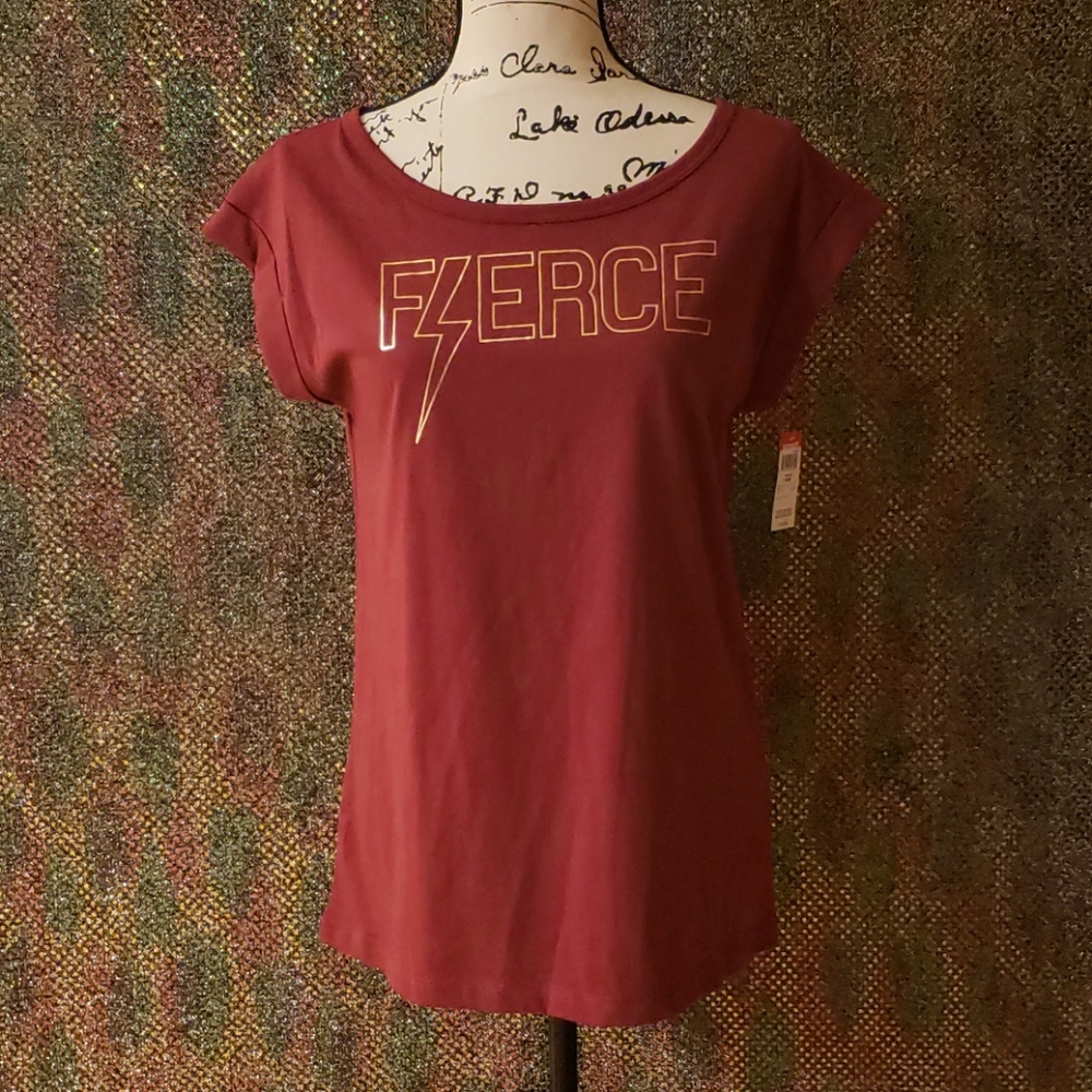 Fierce ⚡ Gold Graphic Tee